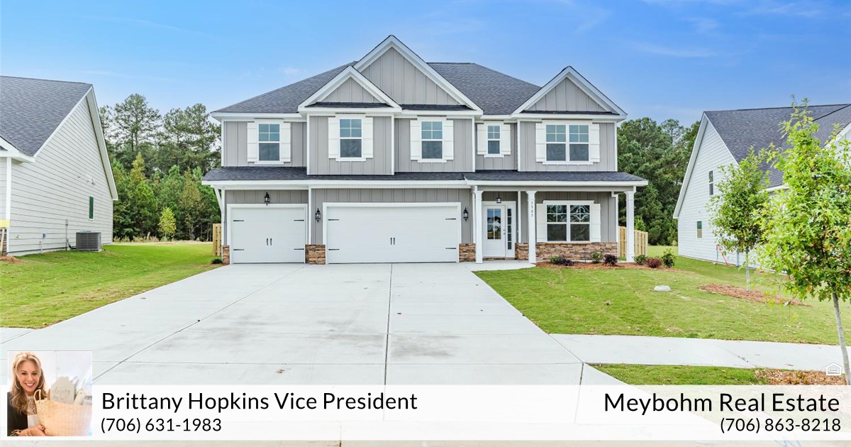 Whispering Pines Phase 6, Oconee Capital Homes The Pasadena 2, Evans